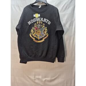Zuni Sweater Unisex Size M Black Harry Potter Hogwarts Pullover Long Sleeve 7300